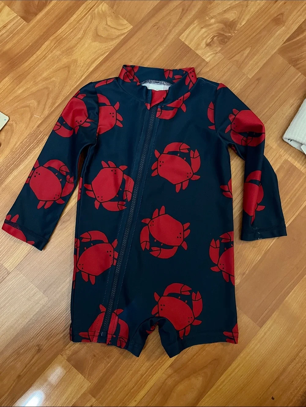 Carter's One Piece Rash Guard Swimsuit 9 Months